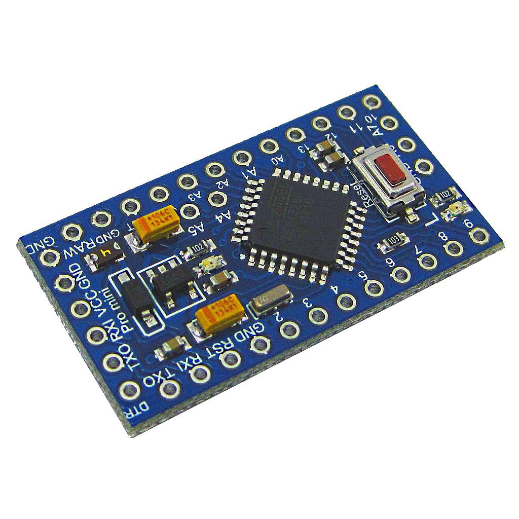 Base Arduino Pro Mini Arduino Pro Mini: Compact Board for Projects (5V/3.3V) - Electra Store