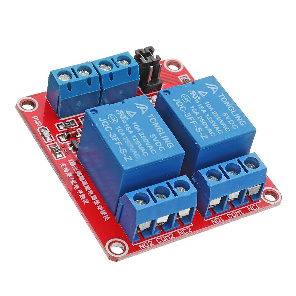 Relay Module 2 Channel 5V (high/low) level trigger