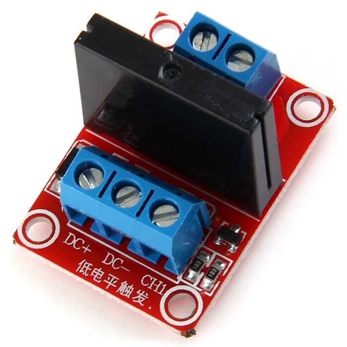 Single Channel 5V DC Relay Module Solid State Low Level Trigger