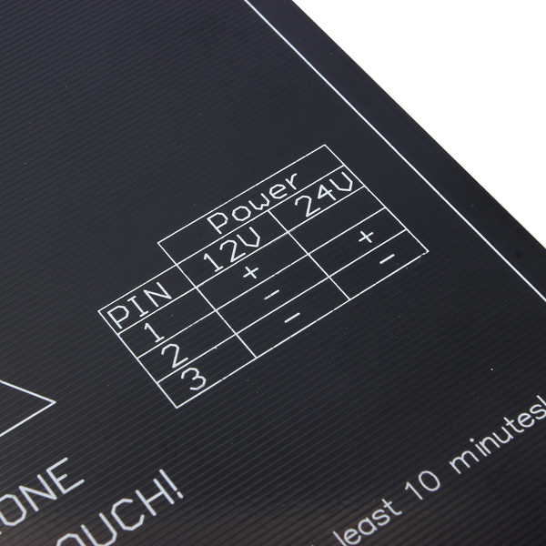 3D Printer 3mm Mk3 Aluminium Heatbed