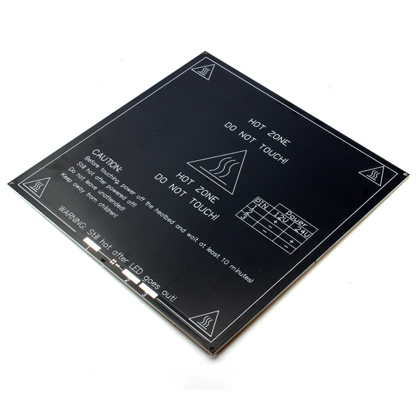 3D Printer 3mm Mk3 Aluminium Heatbed