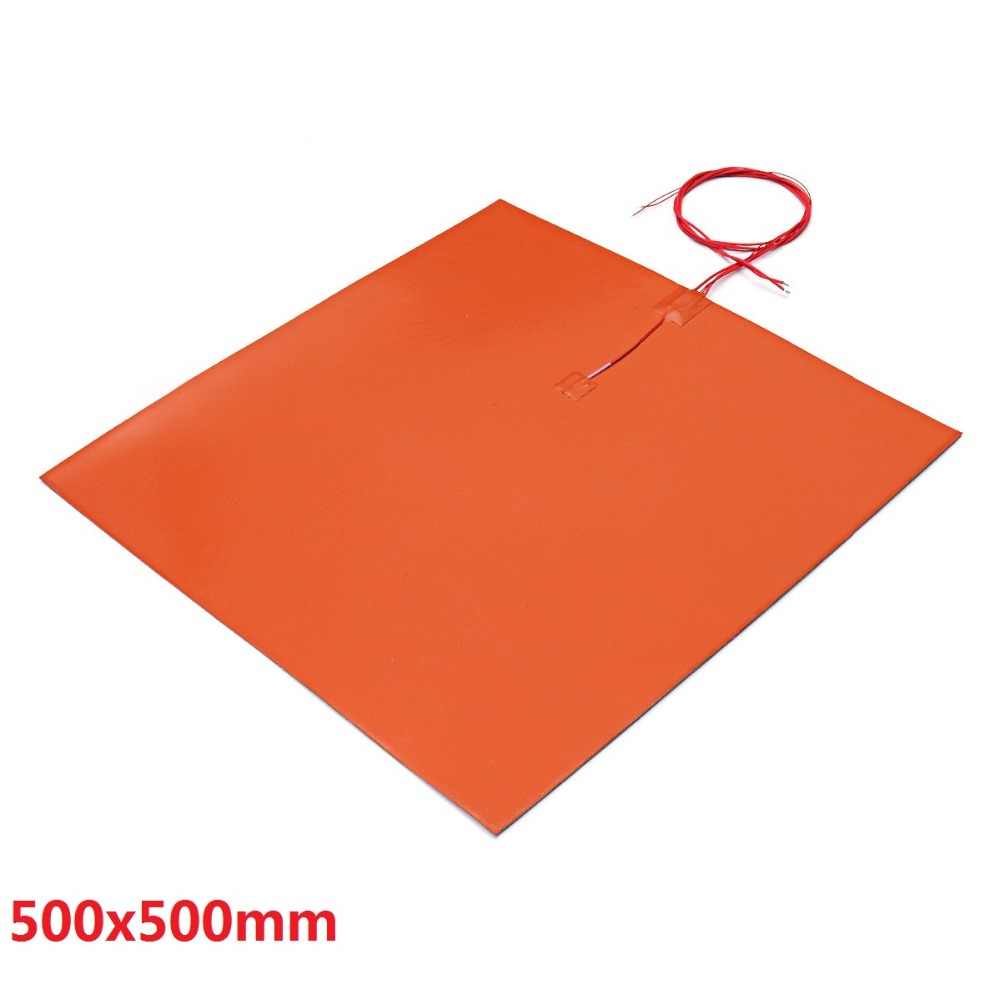Silicone Heat Bed 50*50 cm 1100W - 220VAC