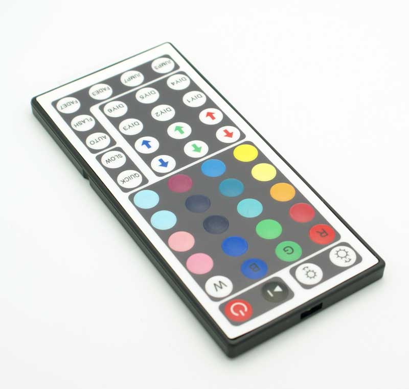 44 Button Led Remote 44-Key RGB LED Controller with IR Remote - Electra Store - Electra Store