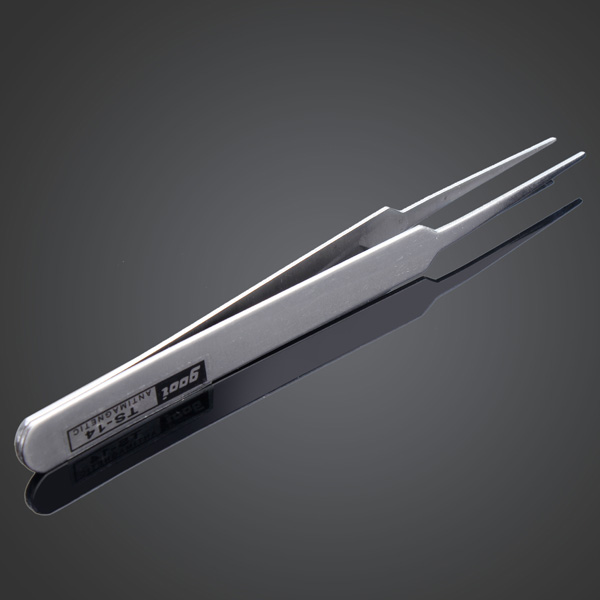 Stainless Steel Straight Tweezer Ts-14