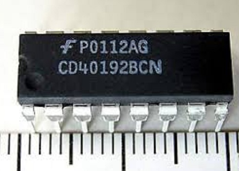40192 DIP Presettable 4-Bit Up / Down BCD Counter