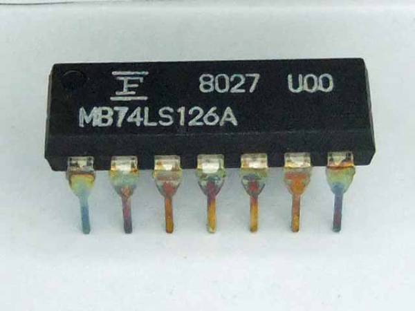 74126 DIP Quad Bus Buffer With Three-State Outputs, Positive Enable