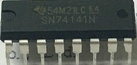 74141 DIP BCD To Decimal Decoder / Driver For Nixie Tubes