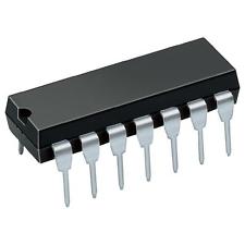 7417 DIP Hex Buffer / Driver With 15V Open Collector Outputs
