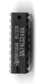 74244 DIP Octal Buffer With Noninverted Three-State Outputs