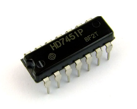 7451 DIP Dual 2-Wide 2-Iput AND-Or-Invert Gate