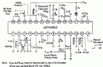 7465 DIP 4-2-3-2 Input AND-Or-Invert Gate With Open Collector Output