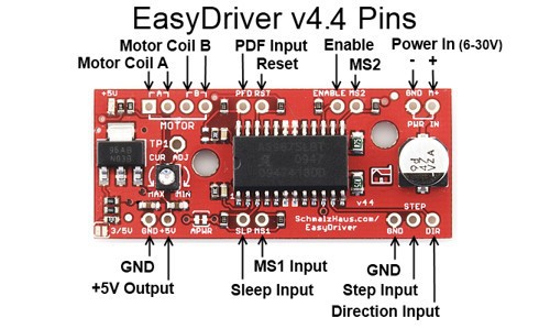 A3967 Easy Driver Microstepping Driver