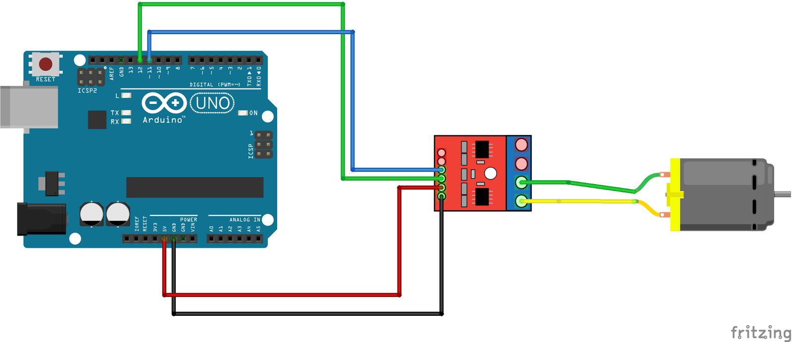 Arduino L9110 Motor Driver Module