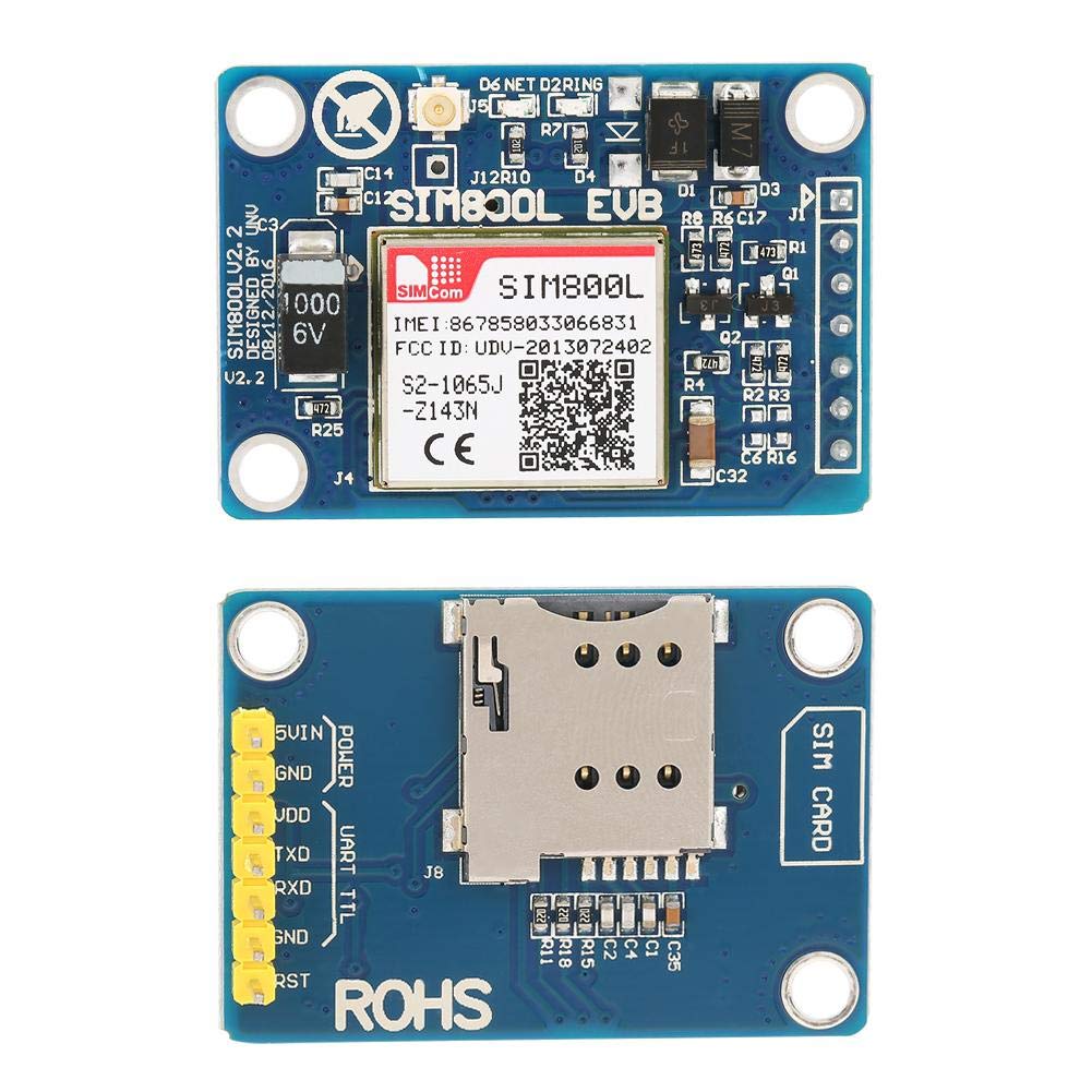 SIM800L V2.0 5V Wireless Quad Band GSM GPRS Module PCB Antenna