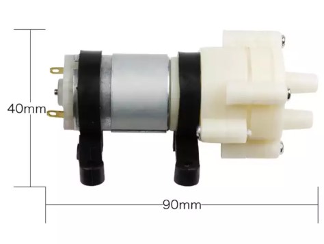 Arduino DC6-12V Mini Aquarium Water Pump R385 – Compact Diaphragm Pump for DIY & Aquariums
