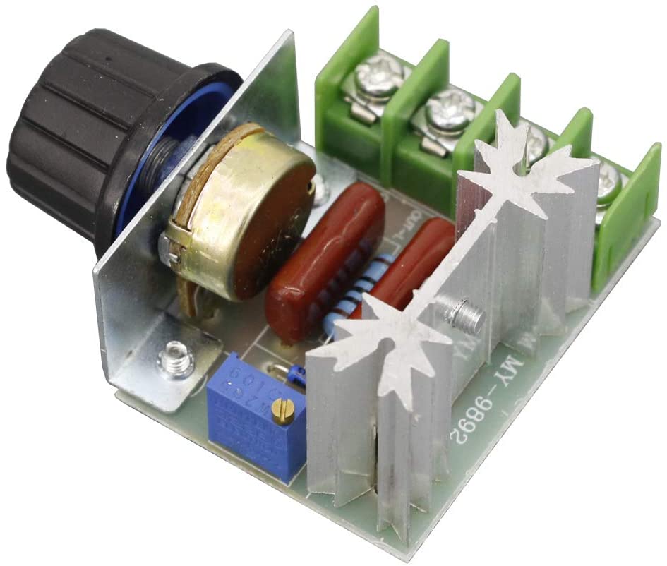 2000W SCR Voltage Regulator Dimming Speed Controller Thermostat AC 220V