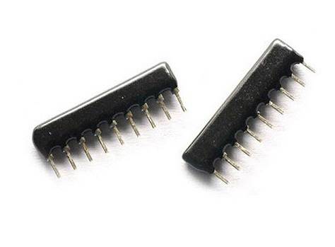 Resistor Network 100K Ohm 9-pin