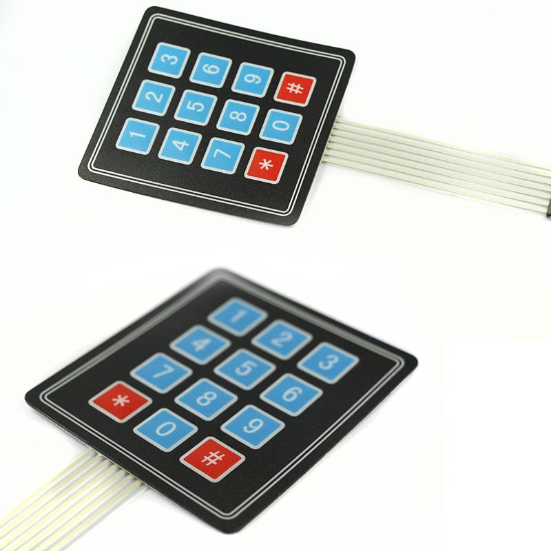 Keypad 4×3 Self-Adhesive 12 key