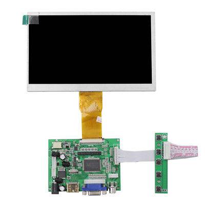 7 Inch Digital Touch LCD Screen HDMI+VGA+2AV 800*480