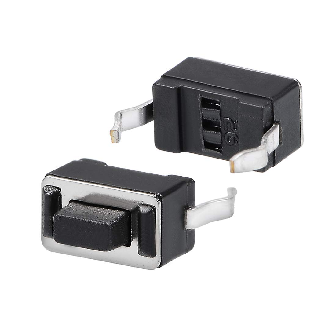 Push Button 3x6x5.0mm Dip 2 Pin (Black)