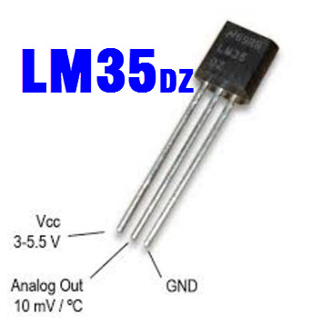 LM35 Precision Centigrade Temperature Sensor