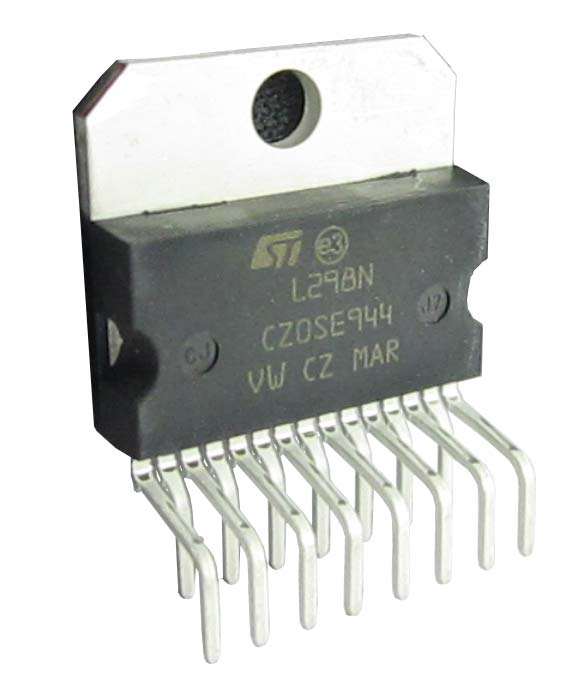 L298N Dual Full-Bridge Driver ICs 46V 4A Multi watt 15 V