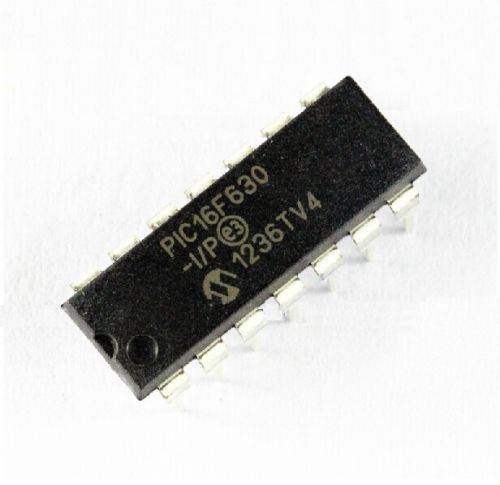PIC 16F630 DIP 14-Pin, Flash-Based 8-Bit CMOS Microcontrollers