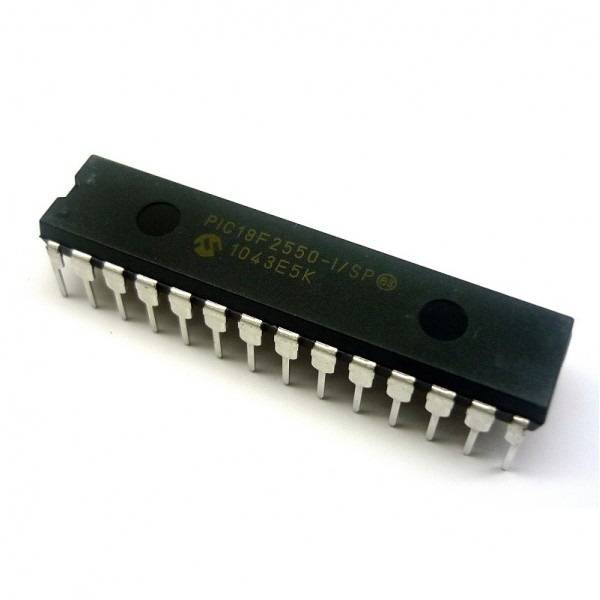 PIC18F2550 USB Microcontroller – 28-Pin DIP