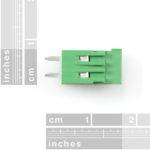 2 Pin PCB Mount Screw Terminals Block Pitch 5mm Green