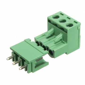 Terminal Block 3Pin Pluggable (Straight Pin) 5.08mm