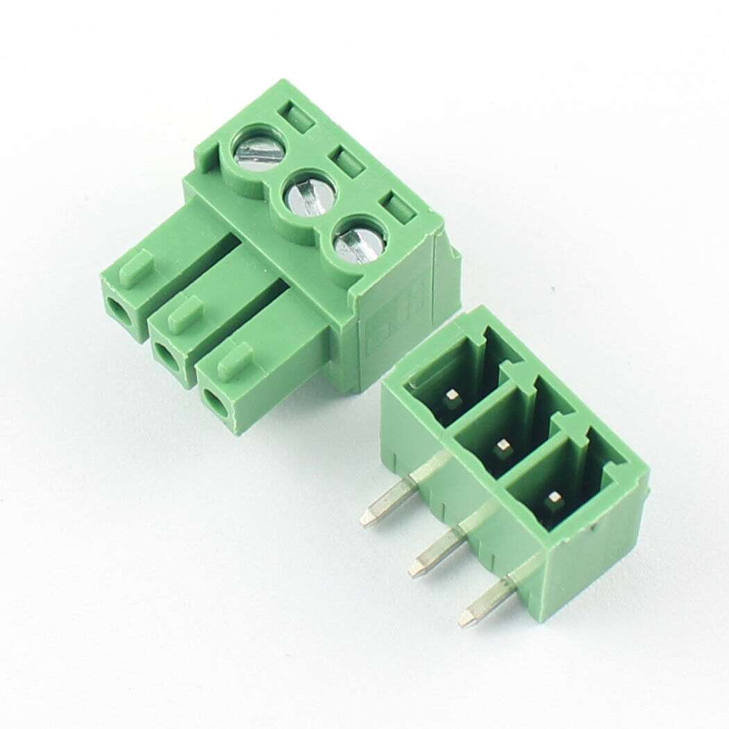 Terminal Block 3Pin Pluggable (Straight Pin) 5.08mm