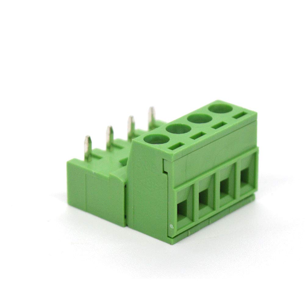 Pluggable Terminal Block 4 Pin 5.08mm Pitch KF2EDGR-5.08-4P Right Angle Pin