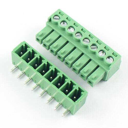 Pluggable Terminal Block 8 Pin Pitch 3.81mm