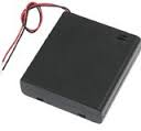 AA Battery Holder 4 Cell + On/Off Switch