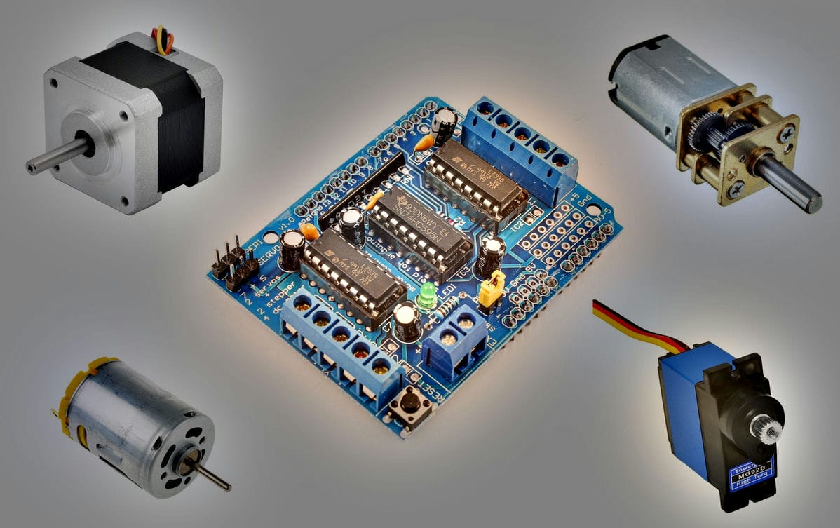 L293D Motor Control Shield Motor Drive Expansion Board FOR Arduino