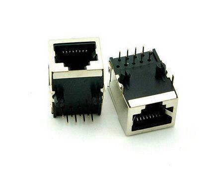 DIP Ethernet Connectors/Modular Female Socket (RJ45) HYCW95-RJ45-185B