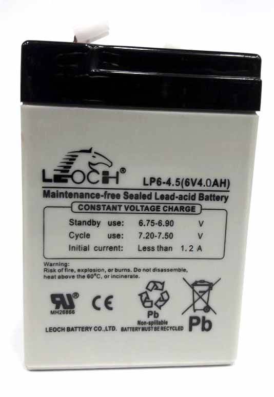 6V 4Ah Battery