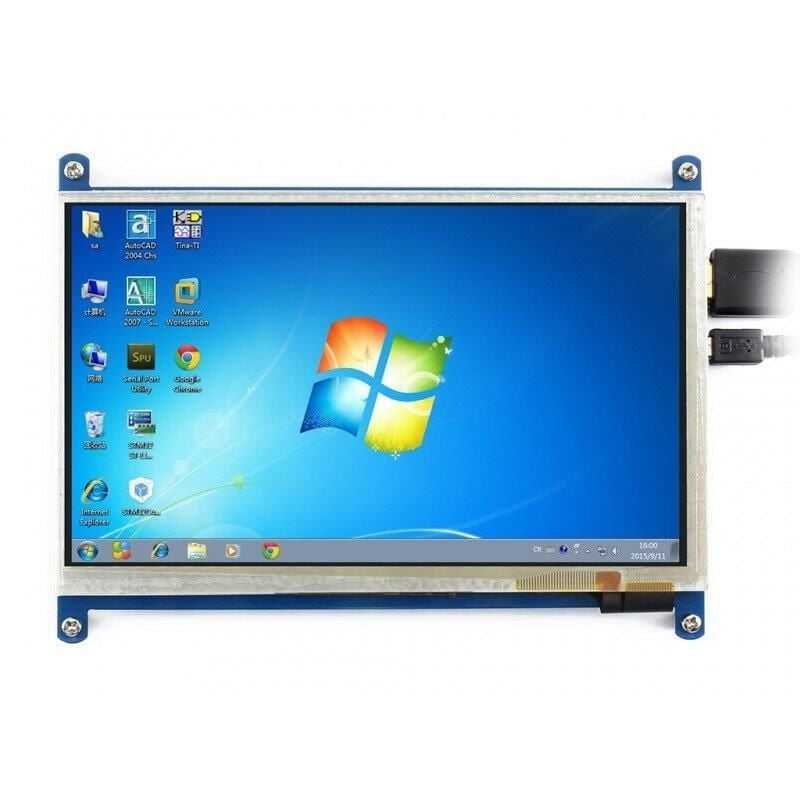 LCD HDMI 7 inch Capacitive Touch Screen 1024×600 resolution