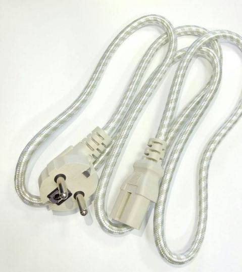 1.5m Plug 3 Pin AC Power Cable Cord