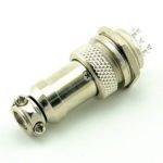 Chassis Connector (Male-Female) GX16-7 pins