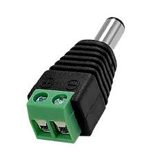 Dc Jack Adapter Male With Terminal Block