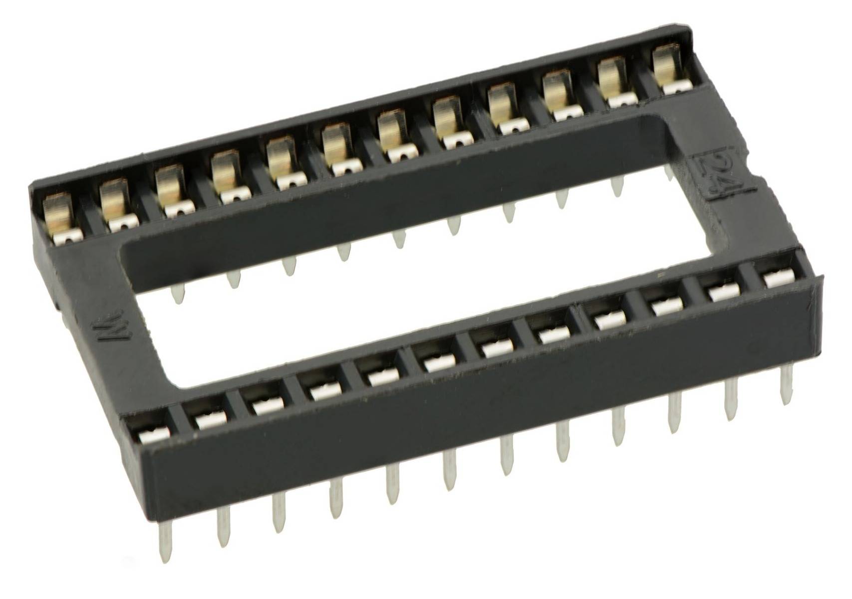 IC Socket (12+12)- Base 24 Pin (Wide)