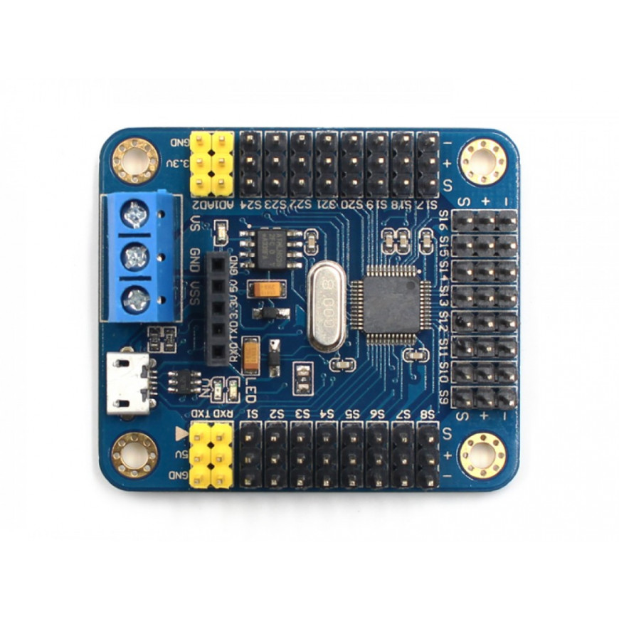 Mini Usb 16 Servo motor Controller Board