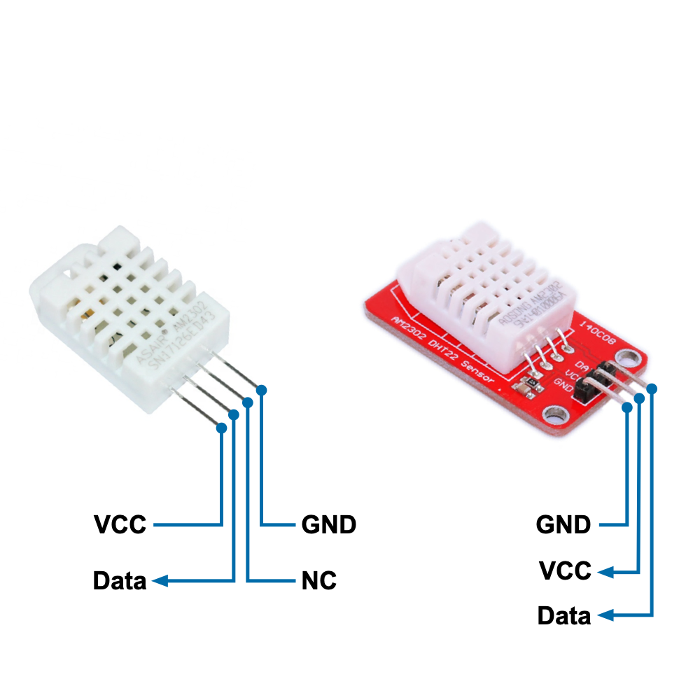 DHT22 Precision Digital Temperature and Humidity Sensor Module