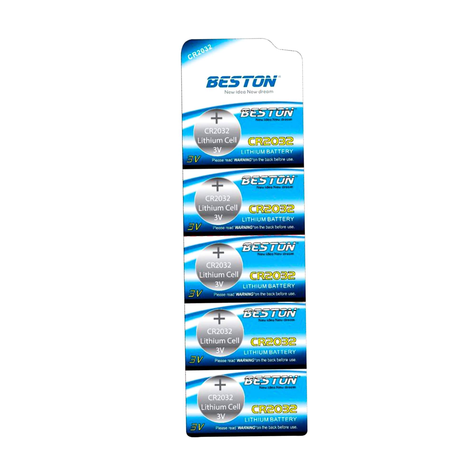 BESTON Coin Cell Battery CR2032 3V Lithium-210mAh