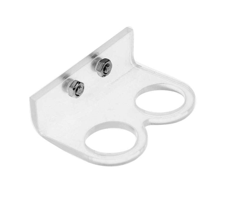 Ultrasonic Sensor Stand Mounting Bracket Holder for HC-SR04 - Transparent