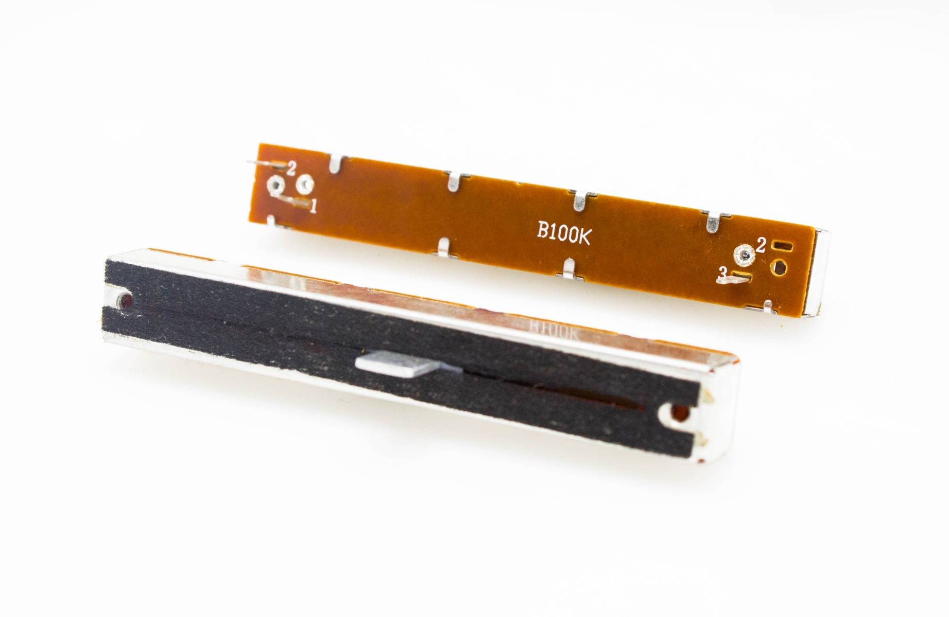 9Cm 100K Ohm Linear Slide Potentiometer