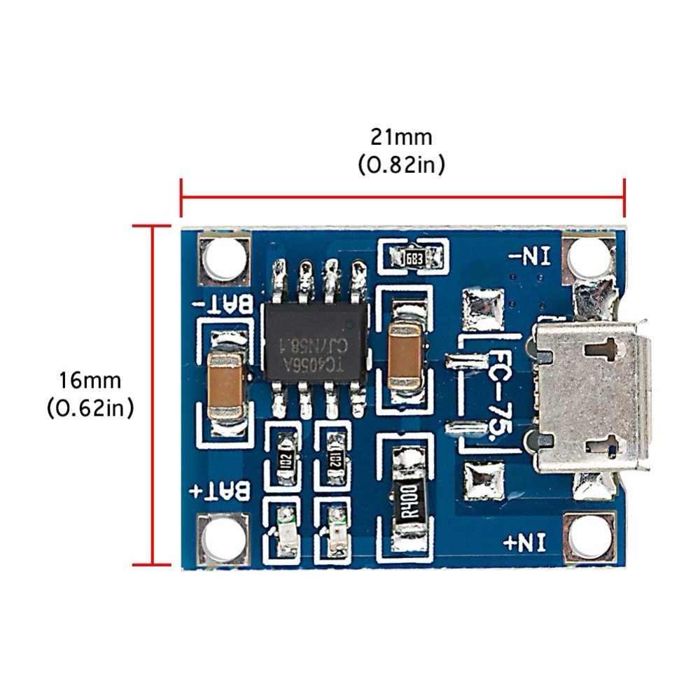 5V 1A TP4056 Lithium Battery Charging Module – Micro USB