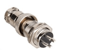 Chassis Mount Connector Plug 4 Pin