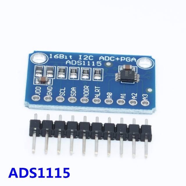 ADS1115 16-Bit ADC - 4 Channel with Programmable Gain Amplifier
